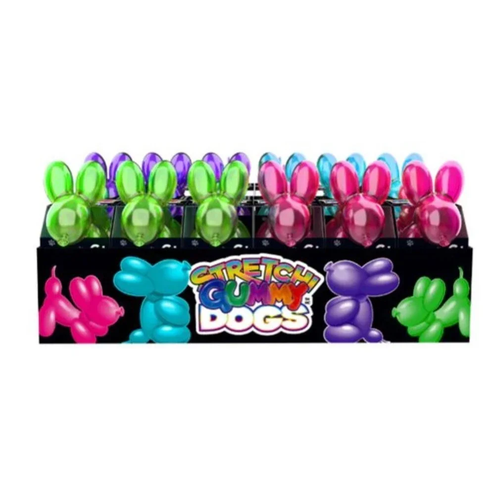 Gummy Balloon Dogs Super Stretchy Toy Blue
